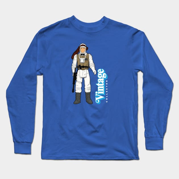 Vintage Collector - Ice Planet Farm Boy Long Sleeve T-Shirt by LeftCoast Graphics